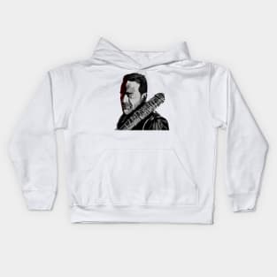 Negan Profile Kids Hoodie